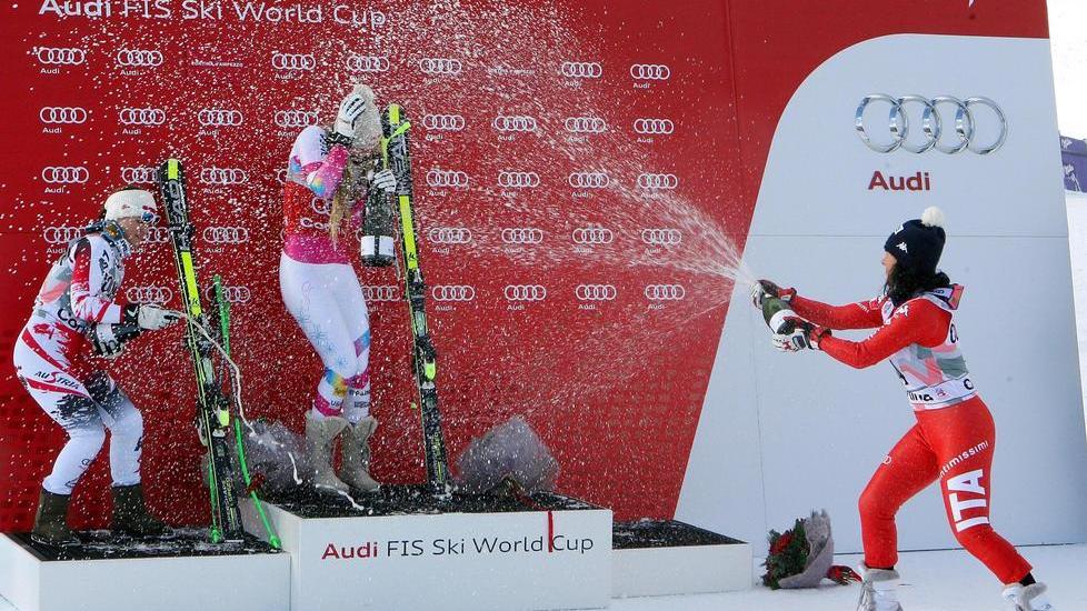 Azzurre sprint, ma la Vonn è superba