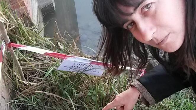 Ai piedi del Ponte Rosso spunta un residuato bellico