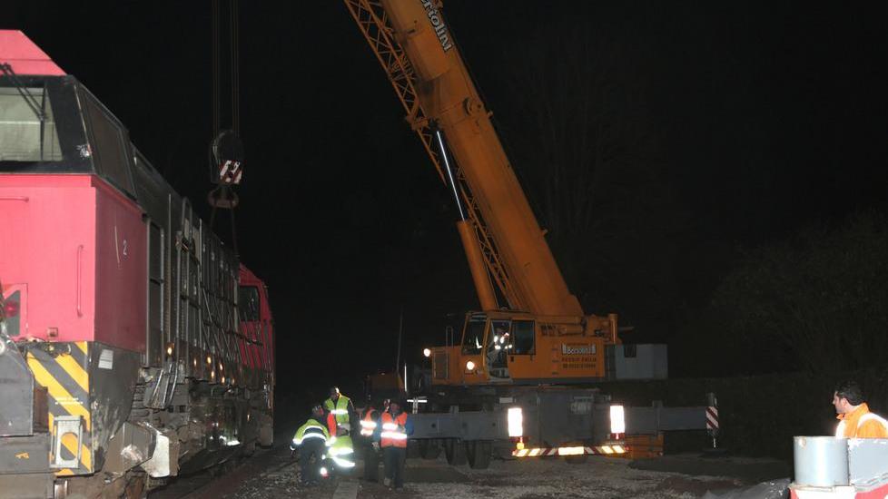 Locomotore recuperato in mezz’ora
