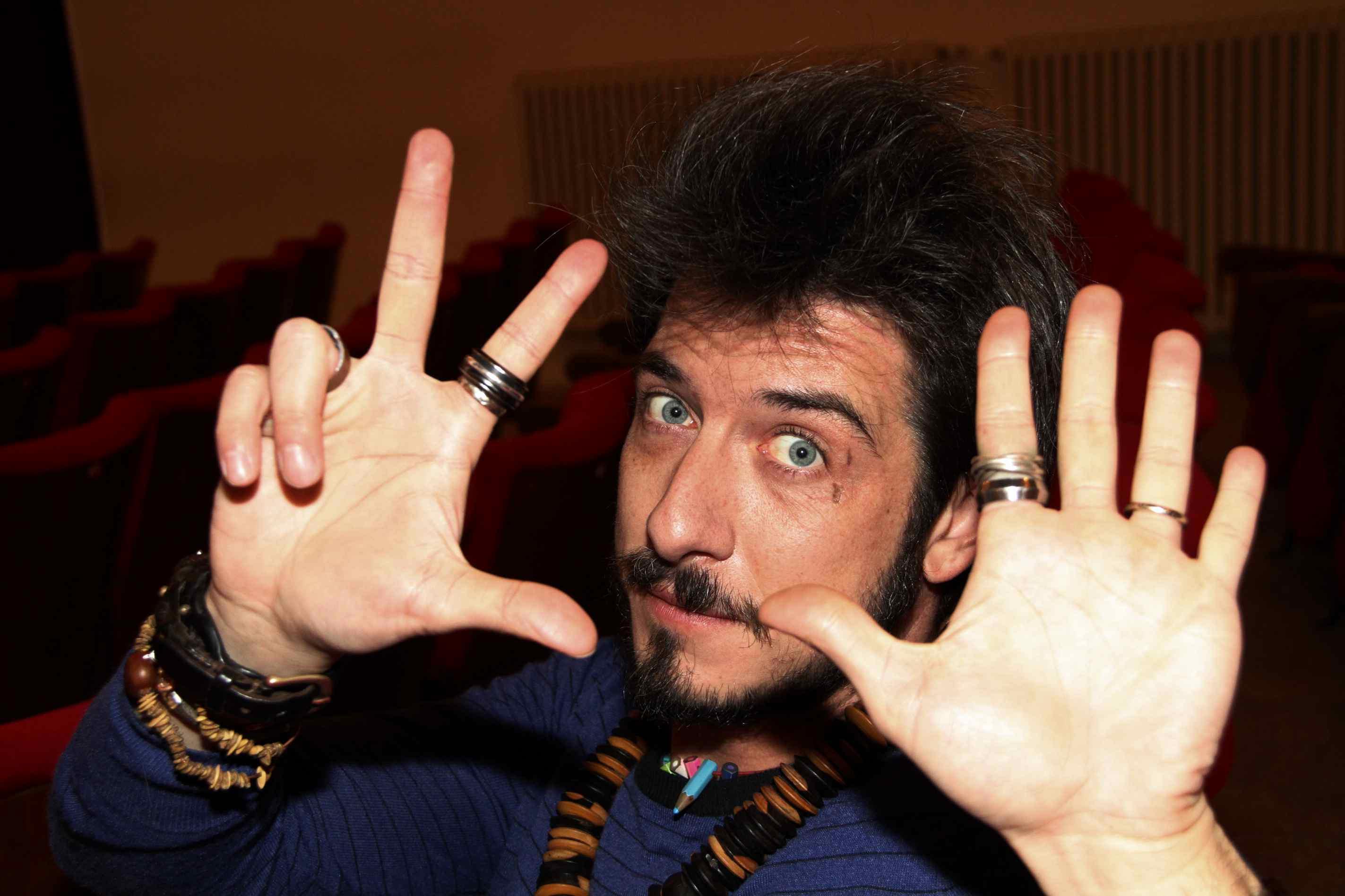 L'attore e regista livornse Paolo Ruffini