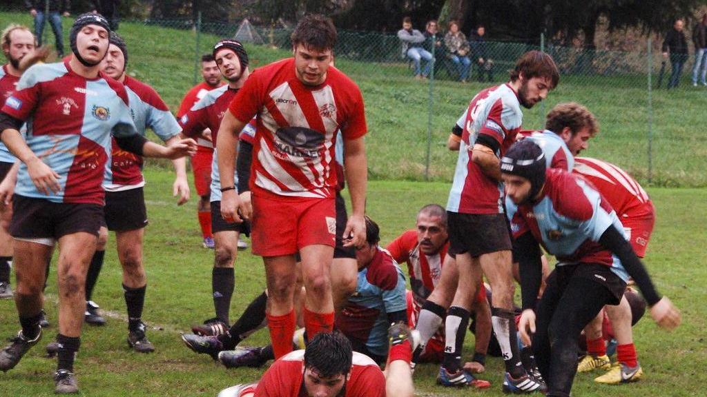 Una meta della Marbec Rugby Pistoia