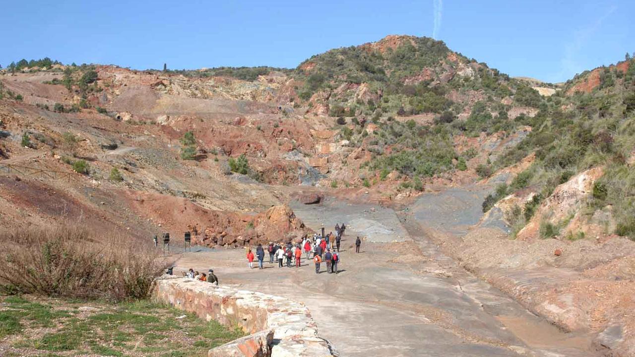 L'area delle ex miniere di Rio Marina