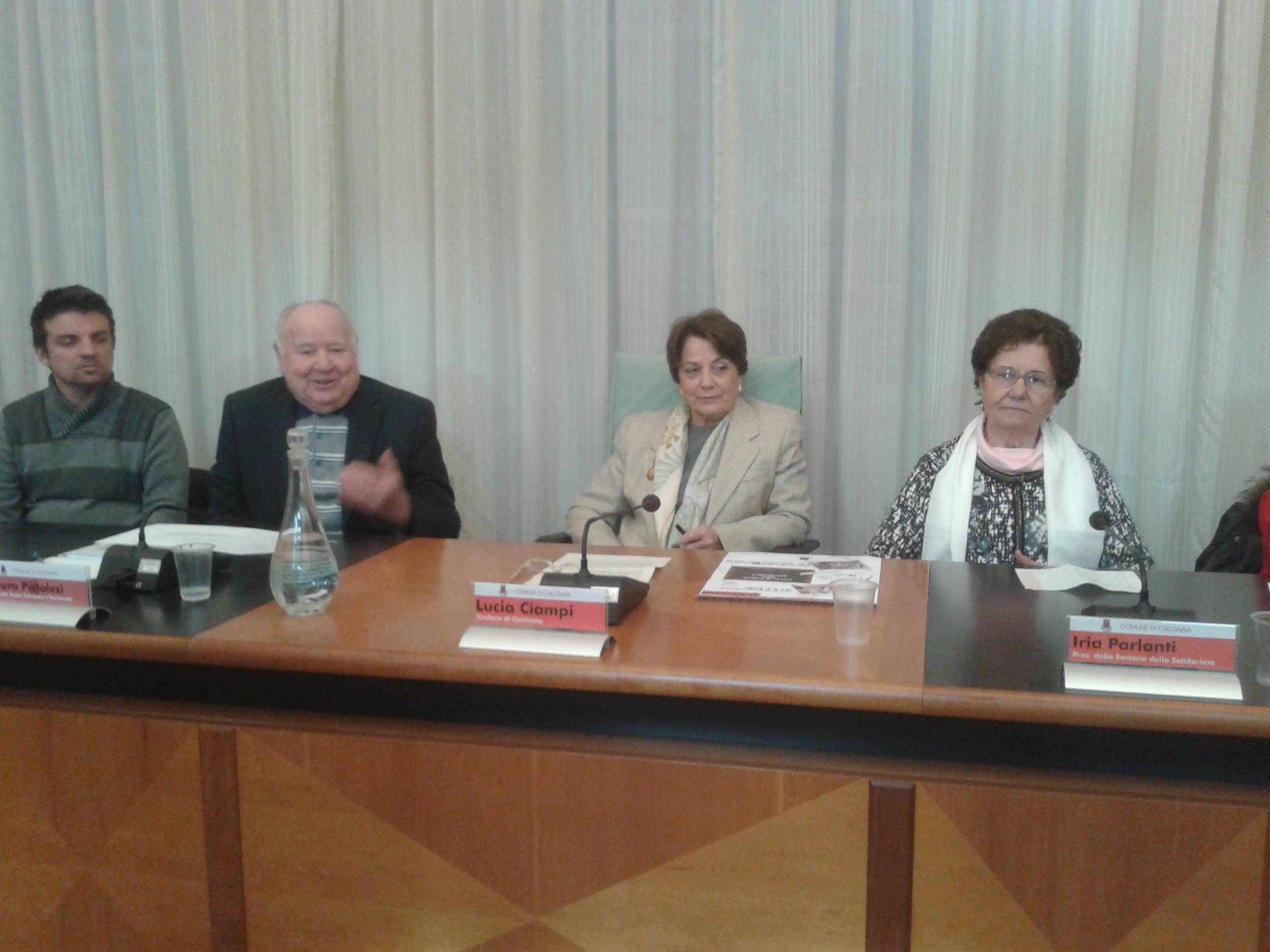 Un momento della presentazione dei corsi dell'Auser