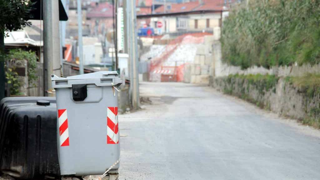 Uno scorcio di via Argine Destro