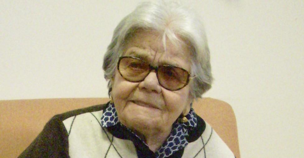 Angela, la più anziana di Ferrara 