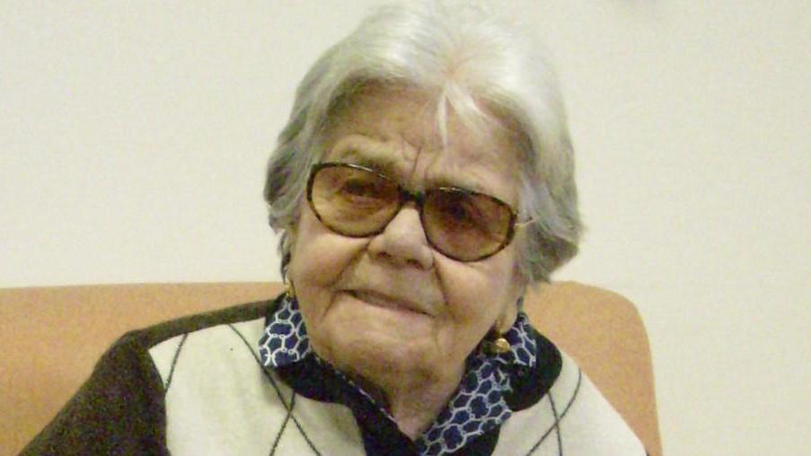 Angela, la più anziana di Ferrara