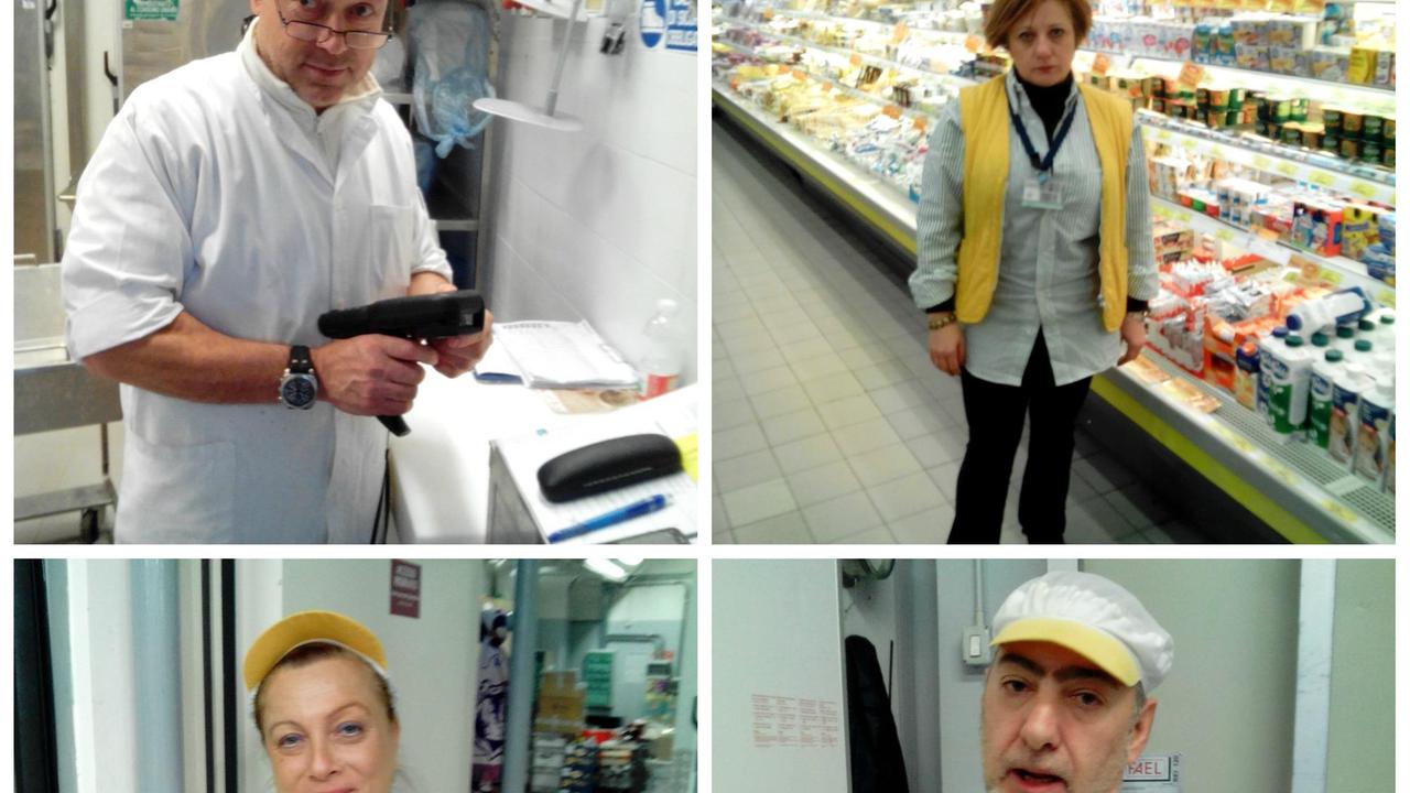 Da sinistra in alto: Navarro Baronti, Maria Lanza, in basso sempre da sinistra Domenica Grassia, Alessandro Pestelli