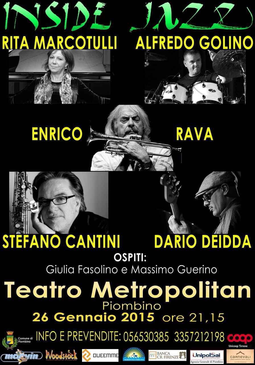 Il volantino del concerto