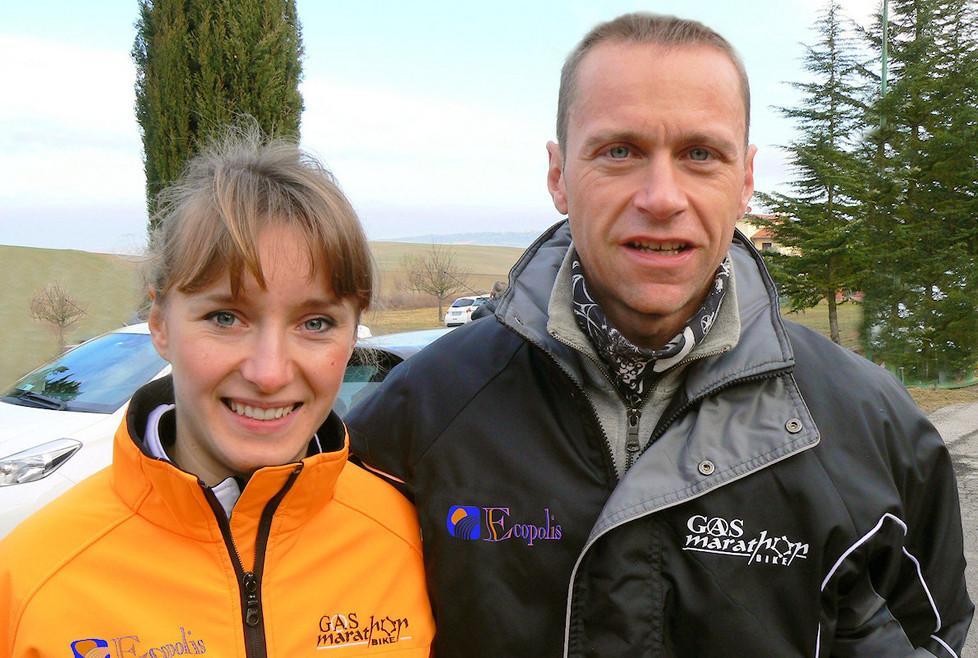 Marathon Bike due volte sul podio a Pienza