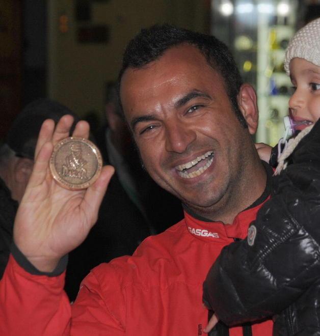 Festa a sorpresa per Matteo Casuccio l’eroe della Dakar 