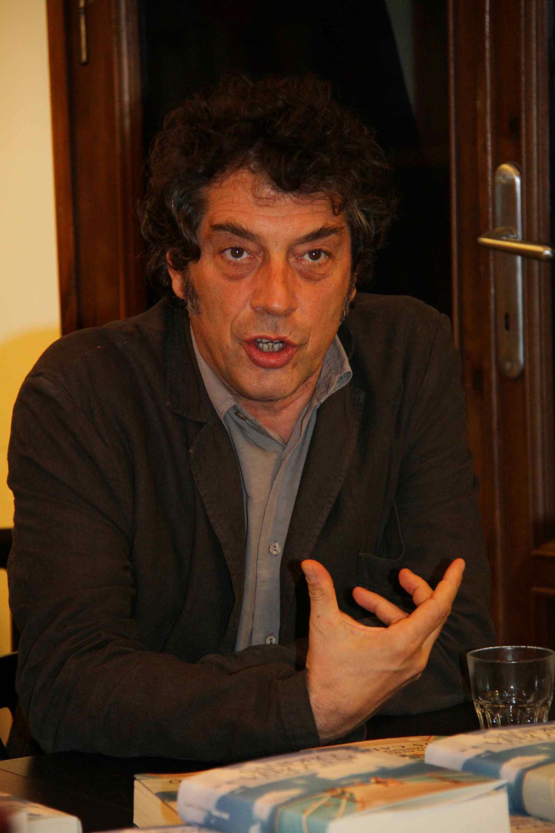 Lo scrittore Sandro Veronesi