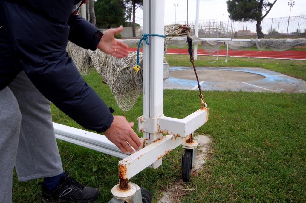 Il degrado al Campo scuola 