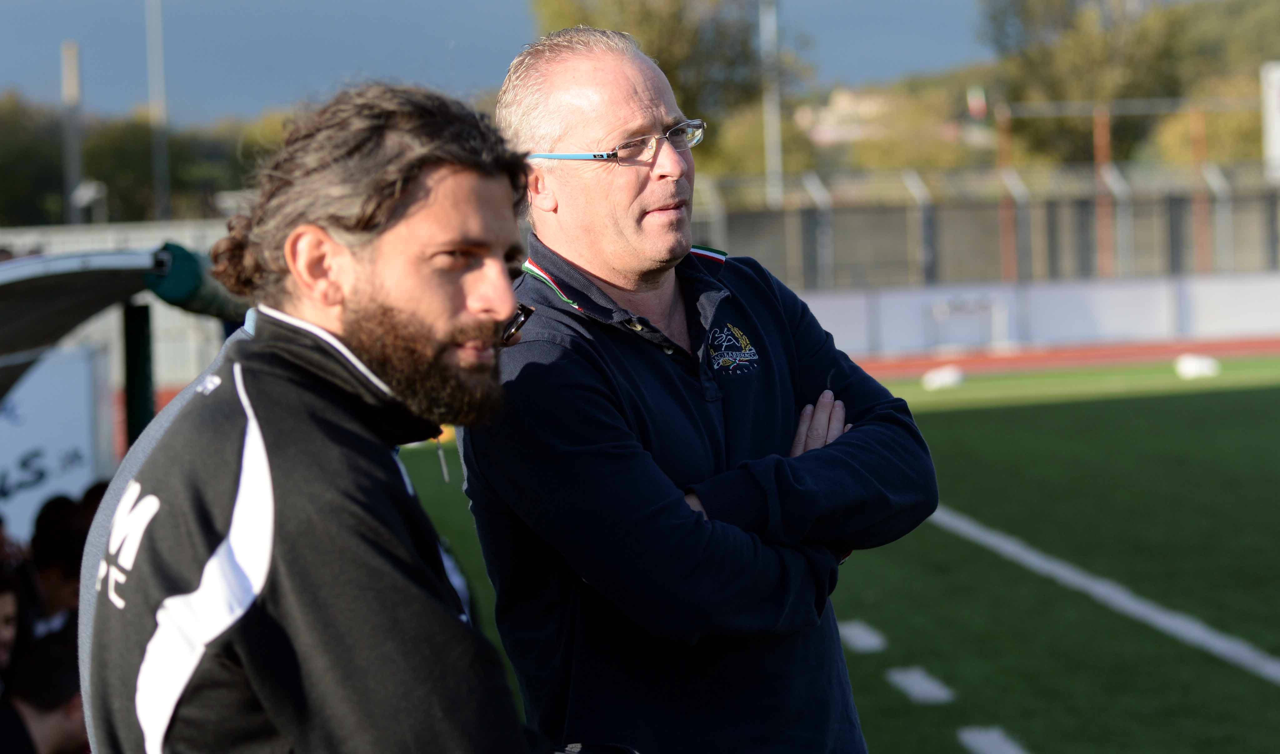 Luigi Grassi con il dg Paolo Giovannini