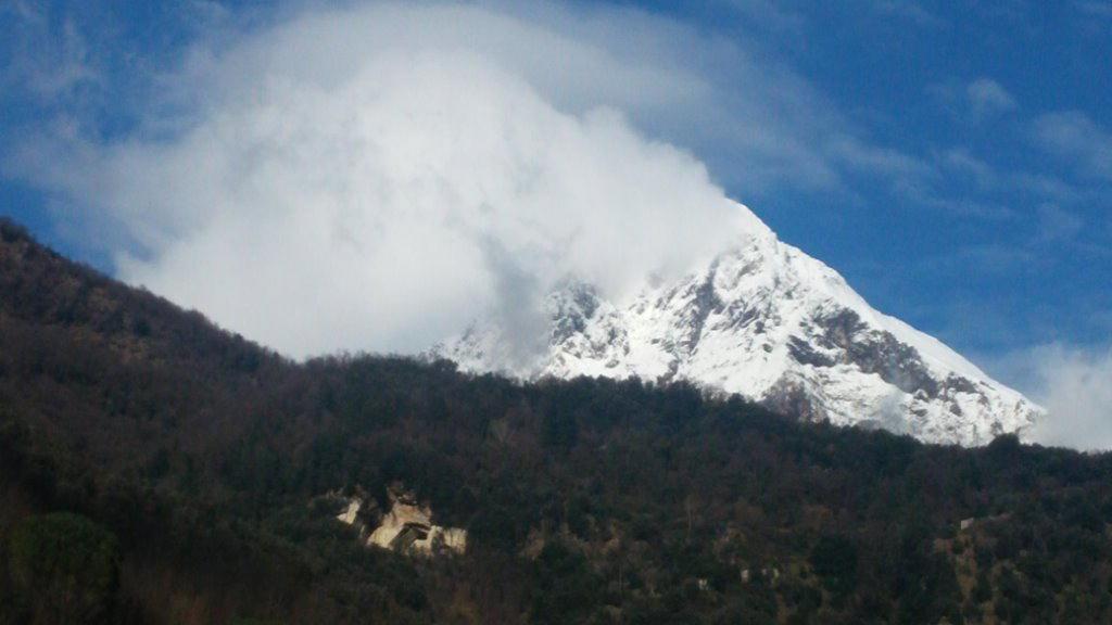 Neve sul Monte Pania