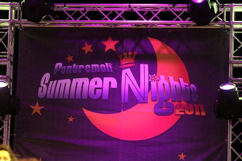 Il palco del Summer Festival a Pontremoli