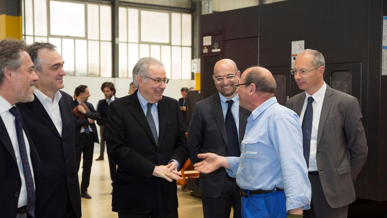 Un incontro tra Rossi e Colaninno