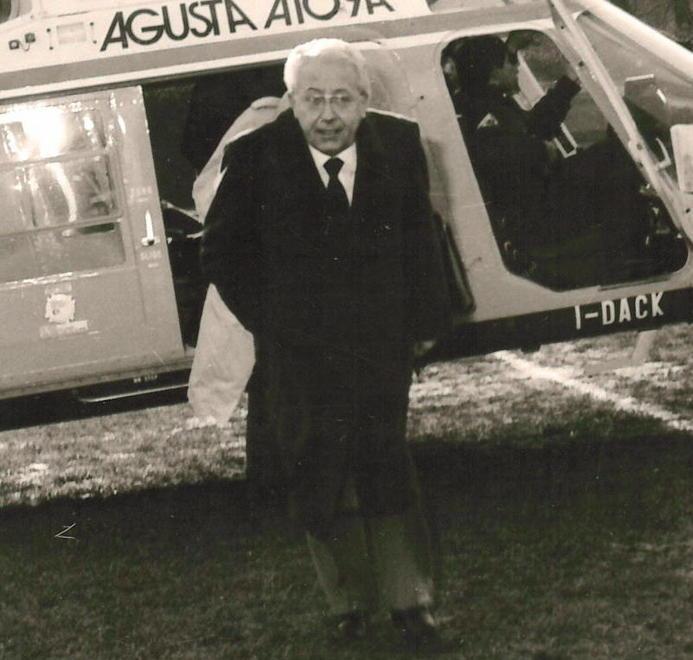 Zamberletti, quando il padre della protezione civile atterrò a Pieve Fosciana