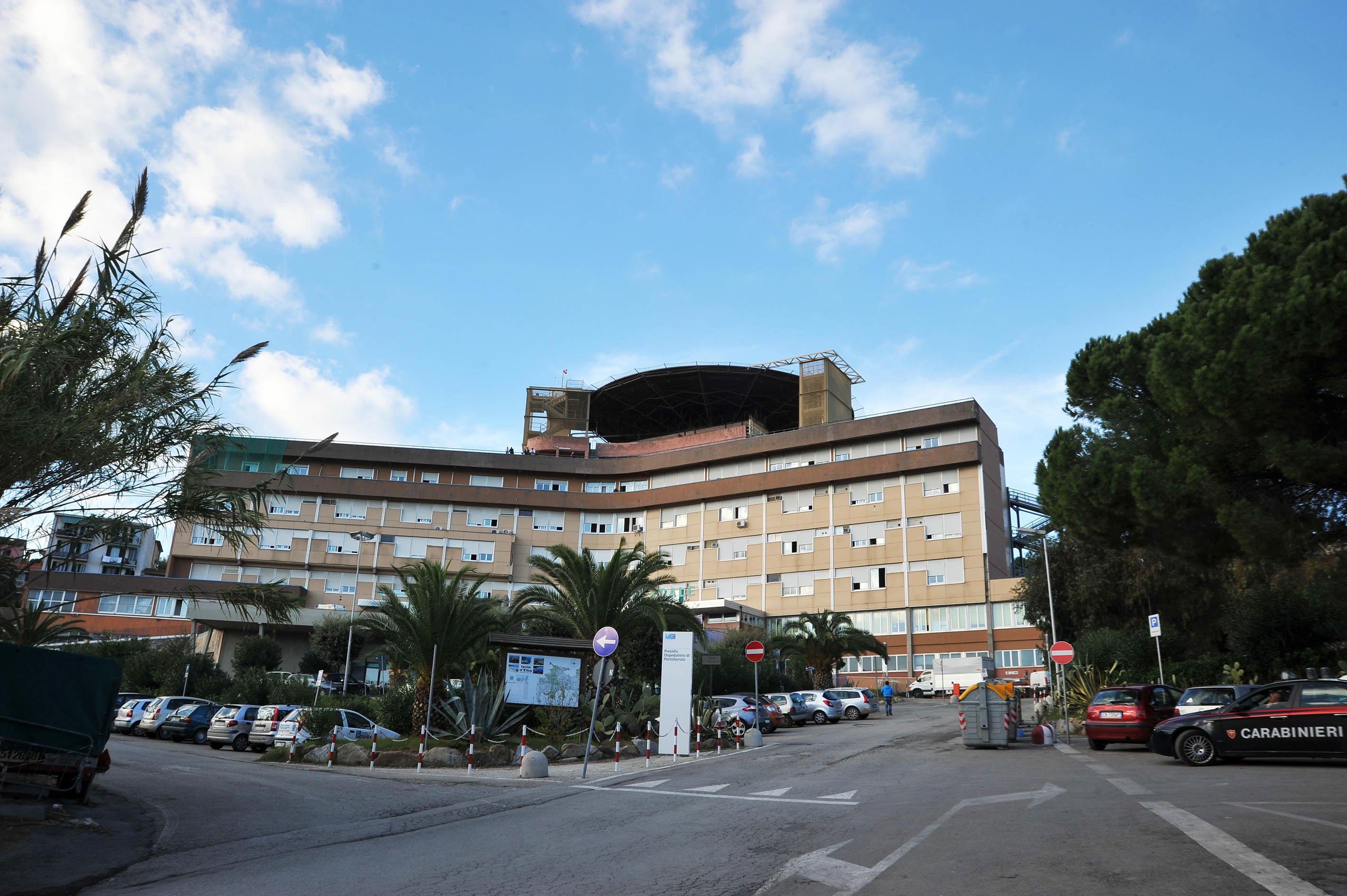 L'ospedale di Portoferraio (foto Giò Di Stefano)