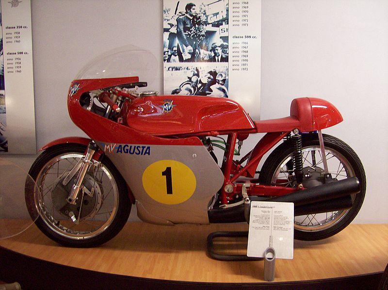 La MV Agusta 500 tricilindrica bialbero del 1972 di Giacomo Agostini