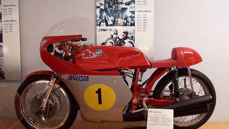 La MV Agusta 500 tricilindrica bialbero del 1972 di Giacomo Agostini