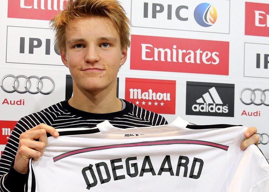Il 16enne Odegaard al Real Madrid