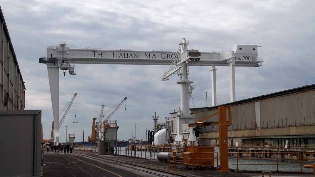 La sede del cantiere navale Nca