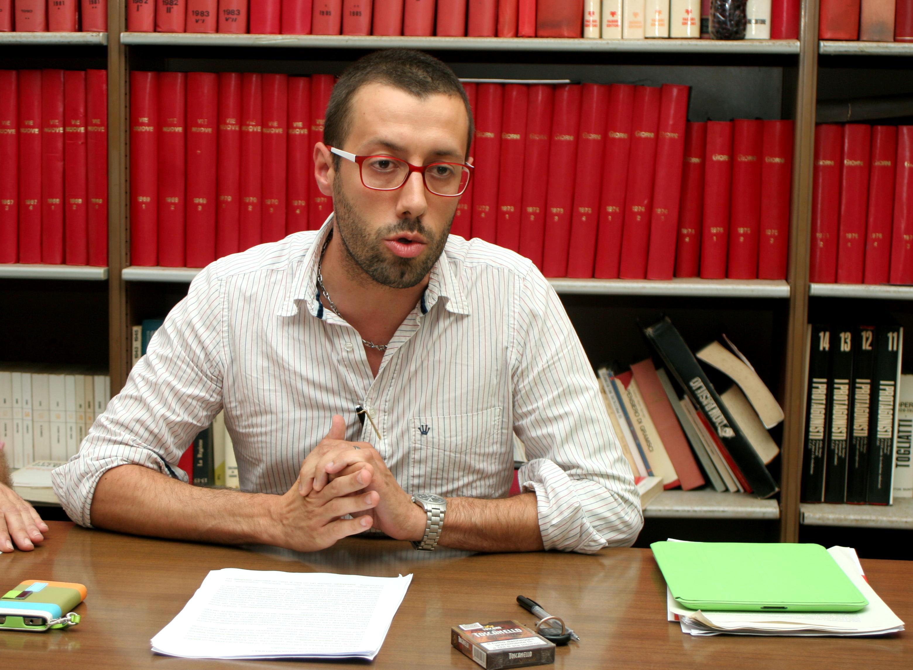 Il segretario dell'Unione comunale Pd Francesco Bartalesi