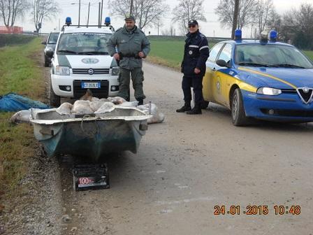 Il pesce sequestrato