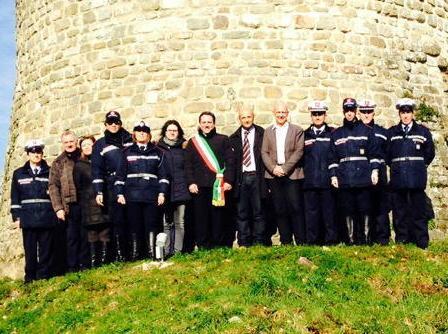 Villa Basilica, in festa la polizia municipale