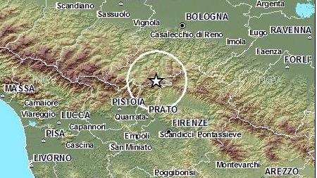 Terremoto: sciame sismico anche nella notte in Valbisenzio