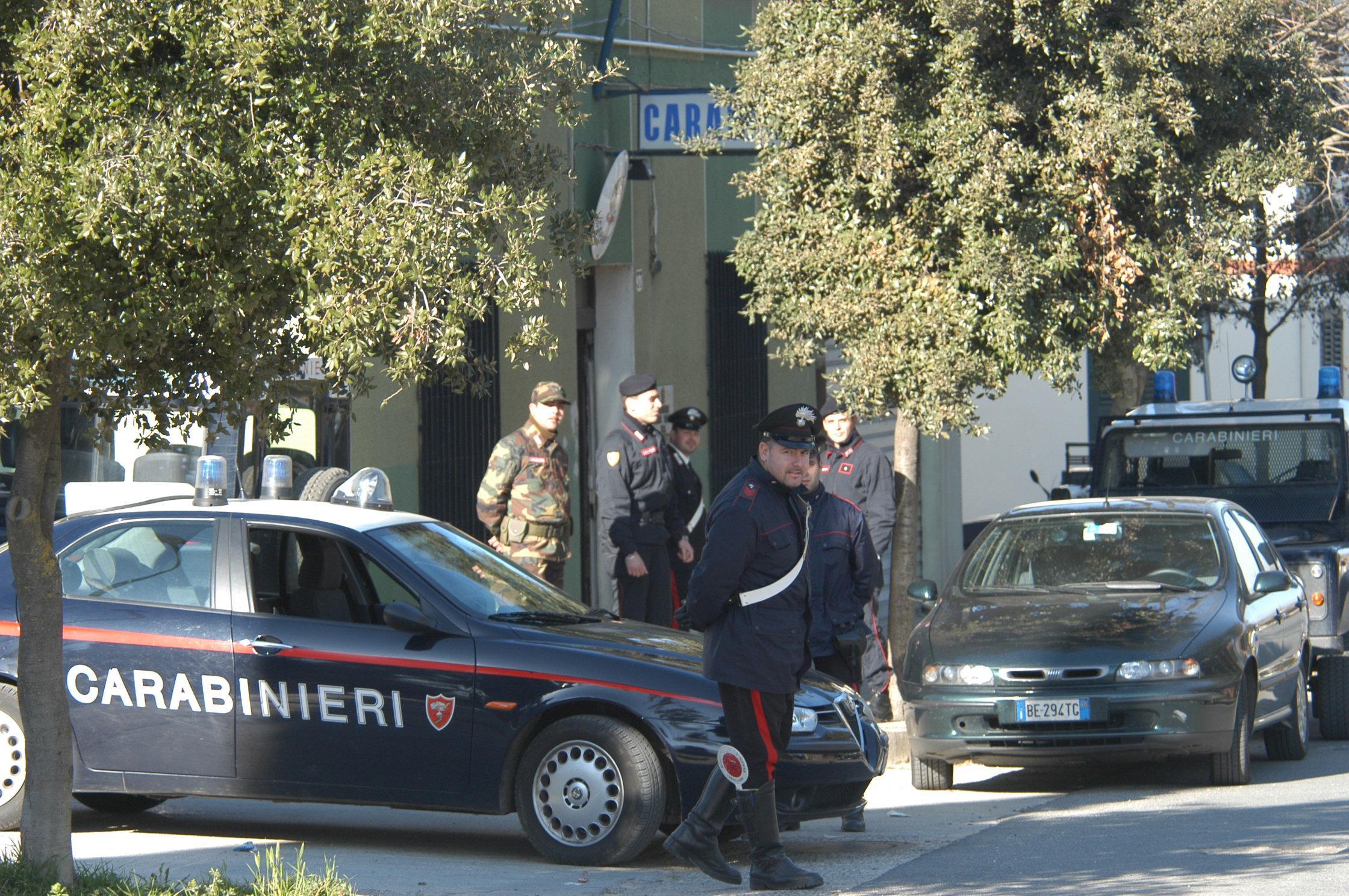La stazione dei carabinieri di Lula