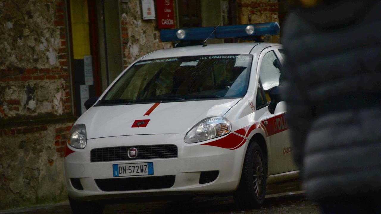 Una pattuglia della polizia municipale