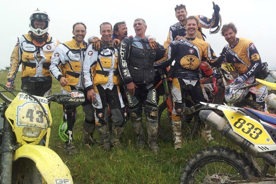 Un gruppo di pratesi partecipa alla Grappe de Cyrano