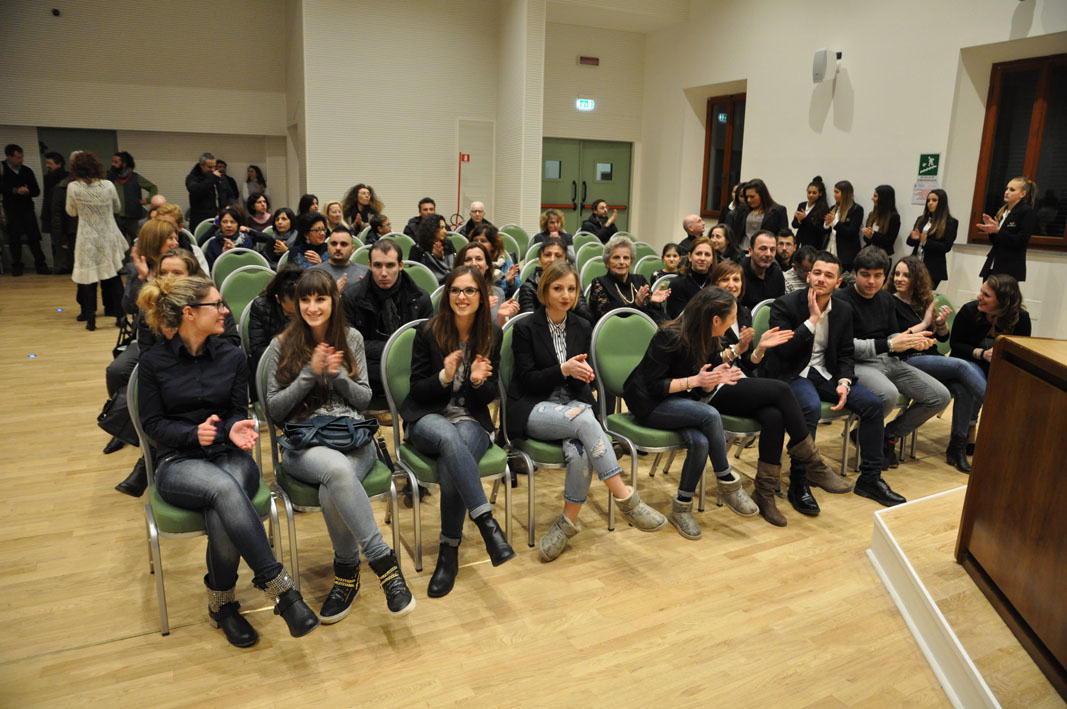 Alcuni studenti dell'Isis Mattei