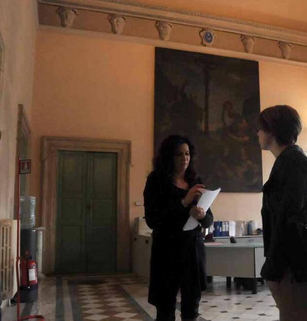 Buffoni “libera” il salone più bello di Palazzo Ducale 