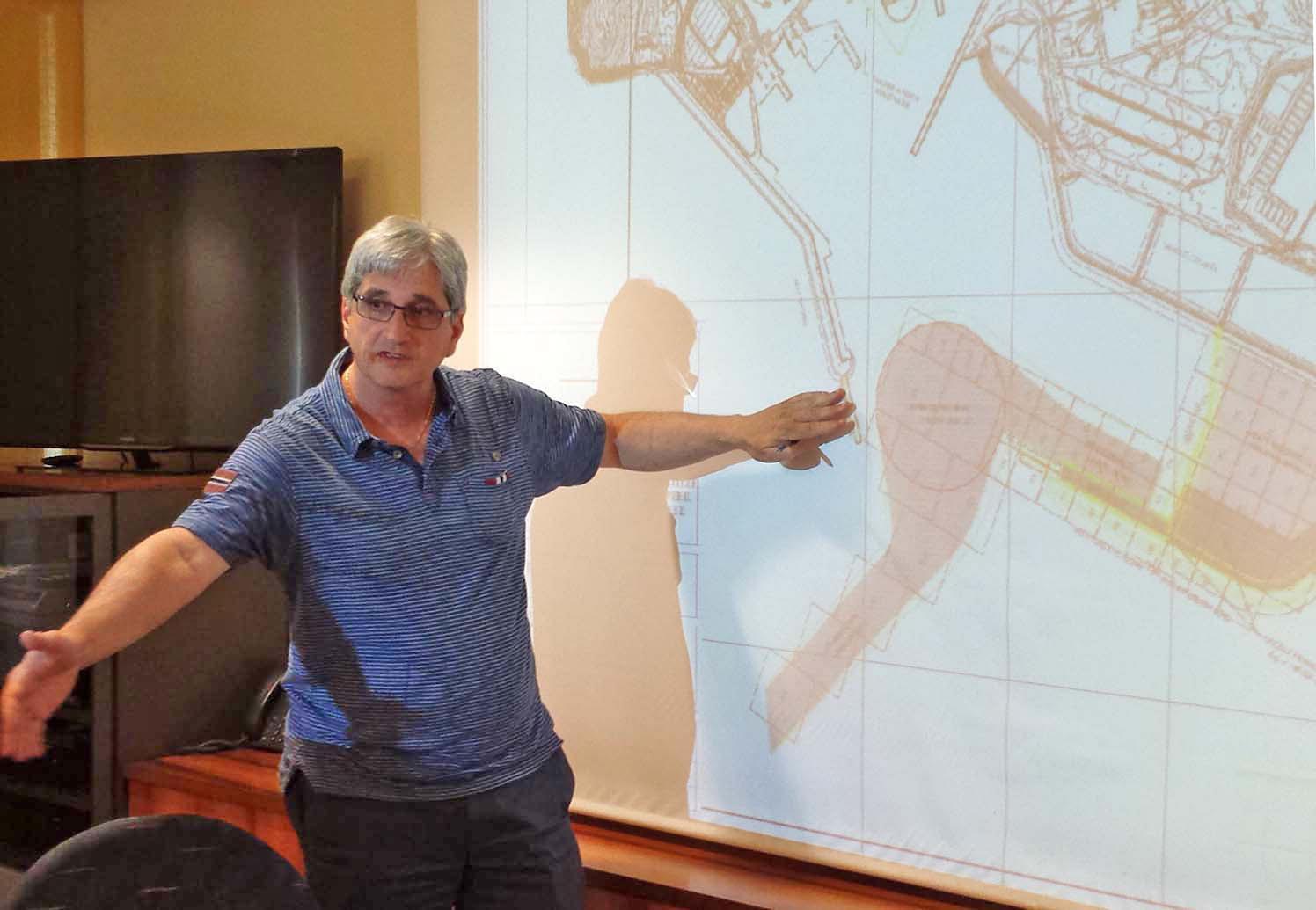 Luciano Guerrieri, commissario dell'Autorità portuale di Piombino e dell'Elba (foto Pabar)