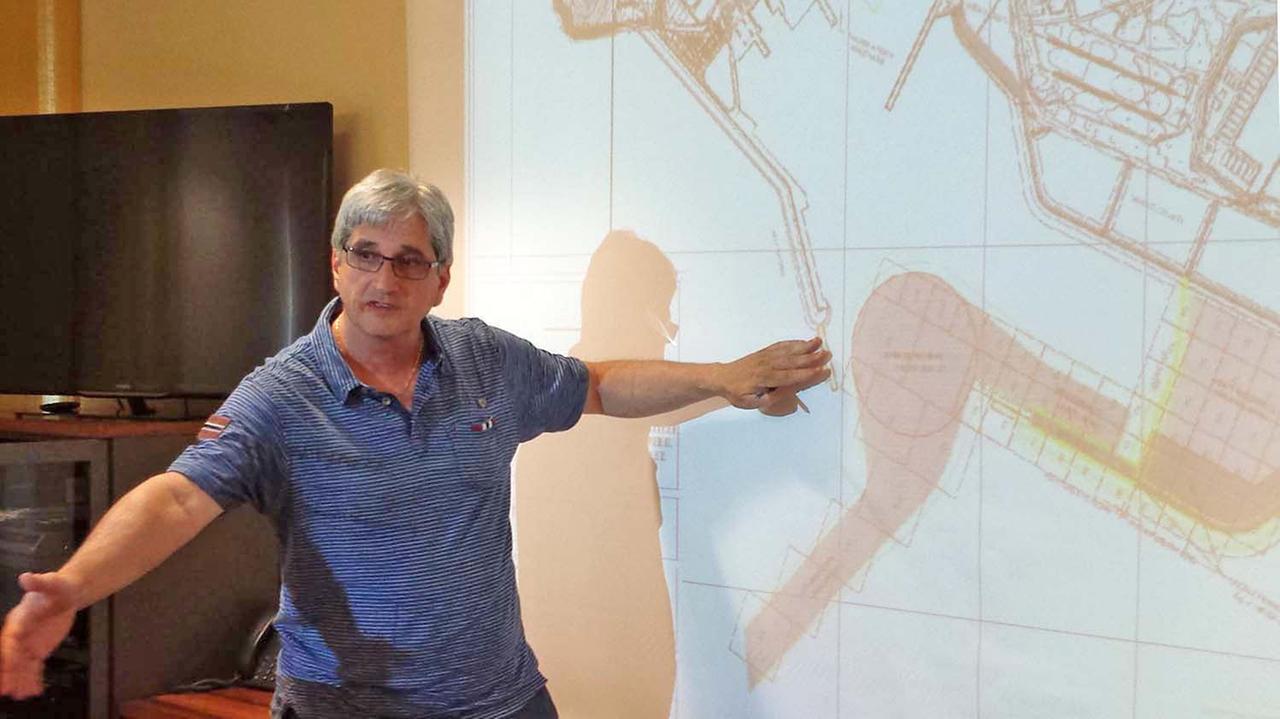 Luciano Guerrieri, commissario dell'Autorità portuale di Piombino e dell'Elba (foto Pabar)