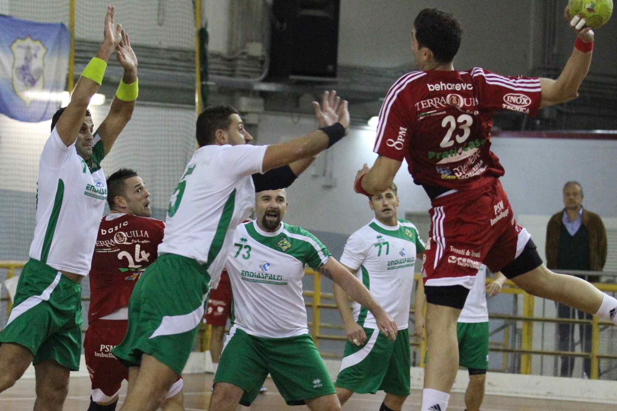 La partita d'andata dell'Ambra col Carpi