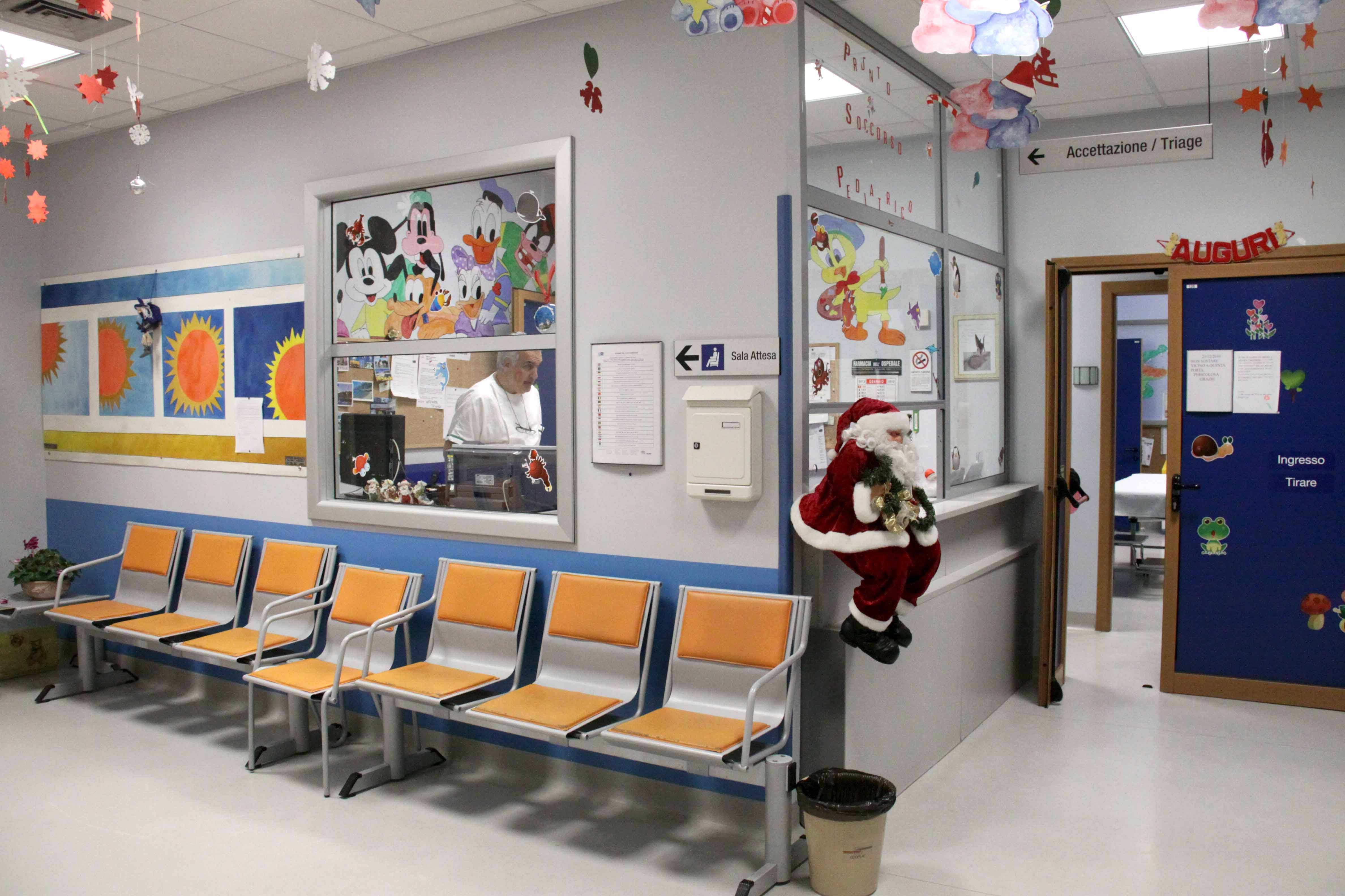 Pronto soccorso pediatrico dell'ospedale Versilia
