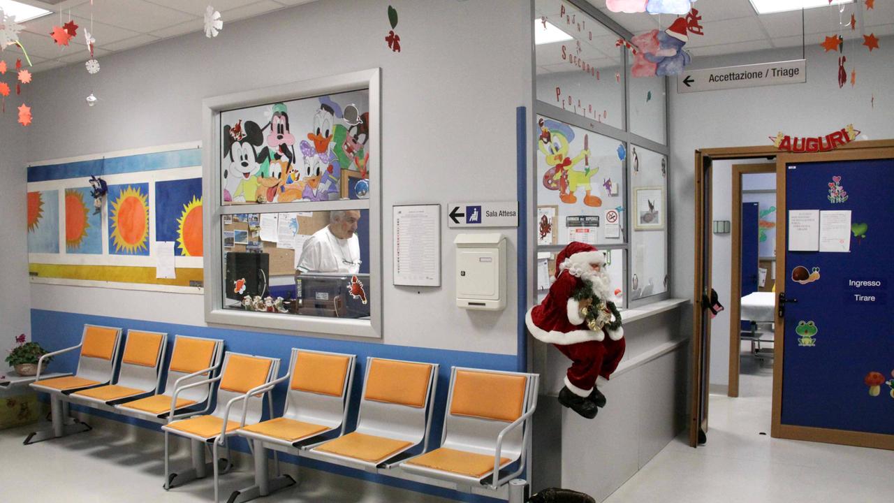 Pronto soccorso pediatrico dell'ospedale Versilia