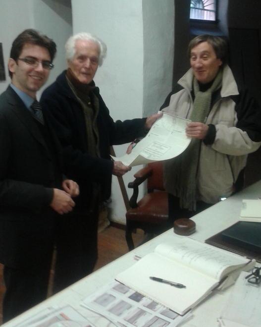 Il Provisino d’Oro a Guido Strazza 