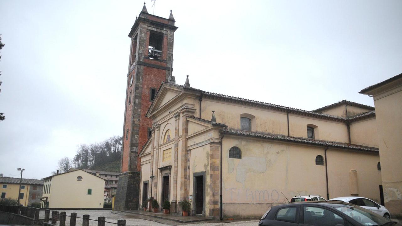 La chiesa di Massa Macinaia