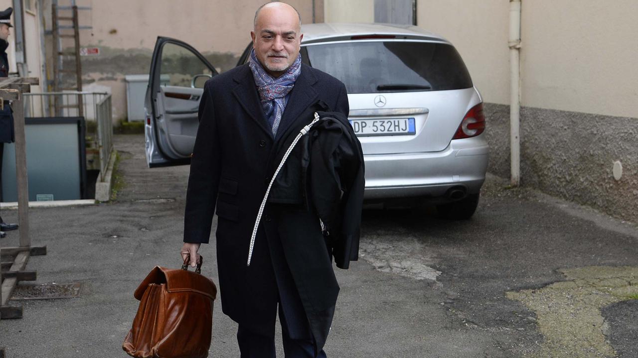 L'avvocato Donato Laino, uno dei difensori di Schettino (foto Giomini/Bf)