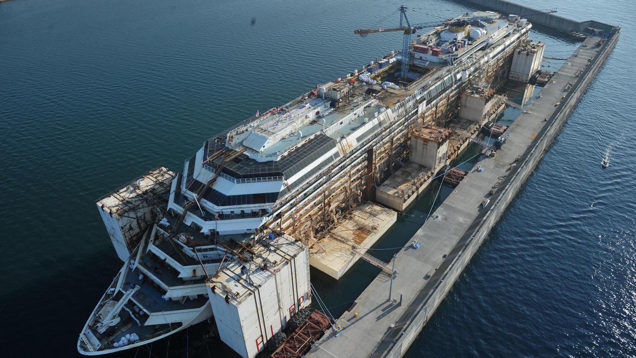 La Concordia a Genova
