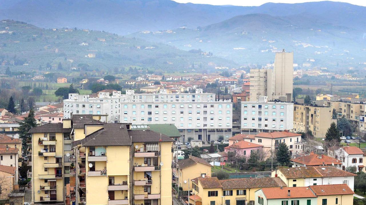 Il quartiere delle Fornaci visto dall'alto