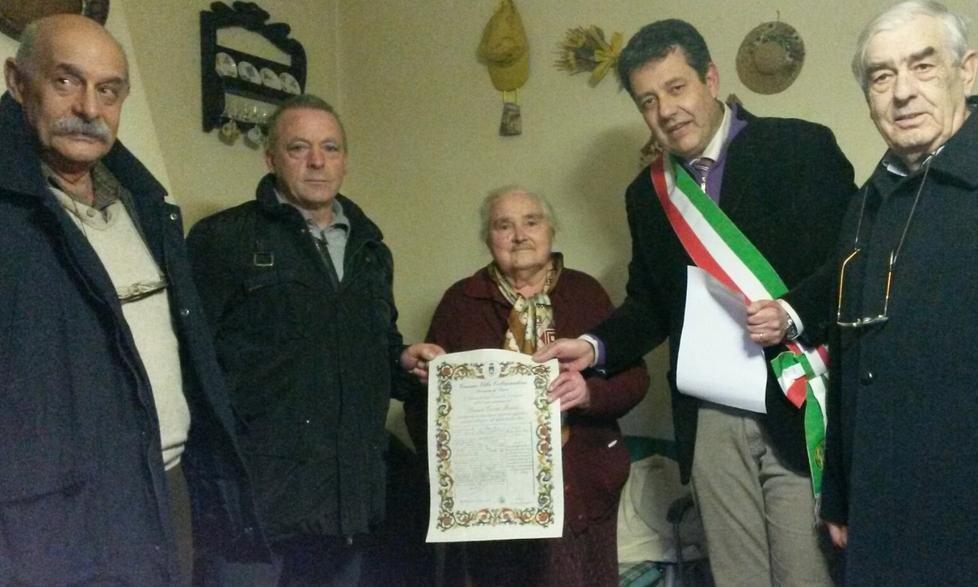 Nonna Enrica compie cent’anni