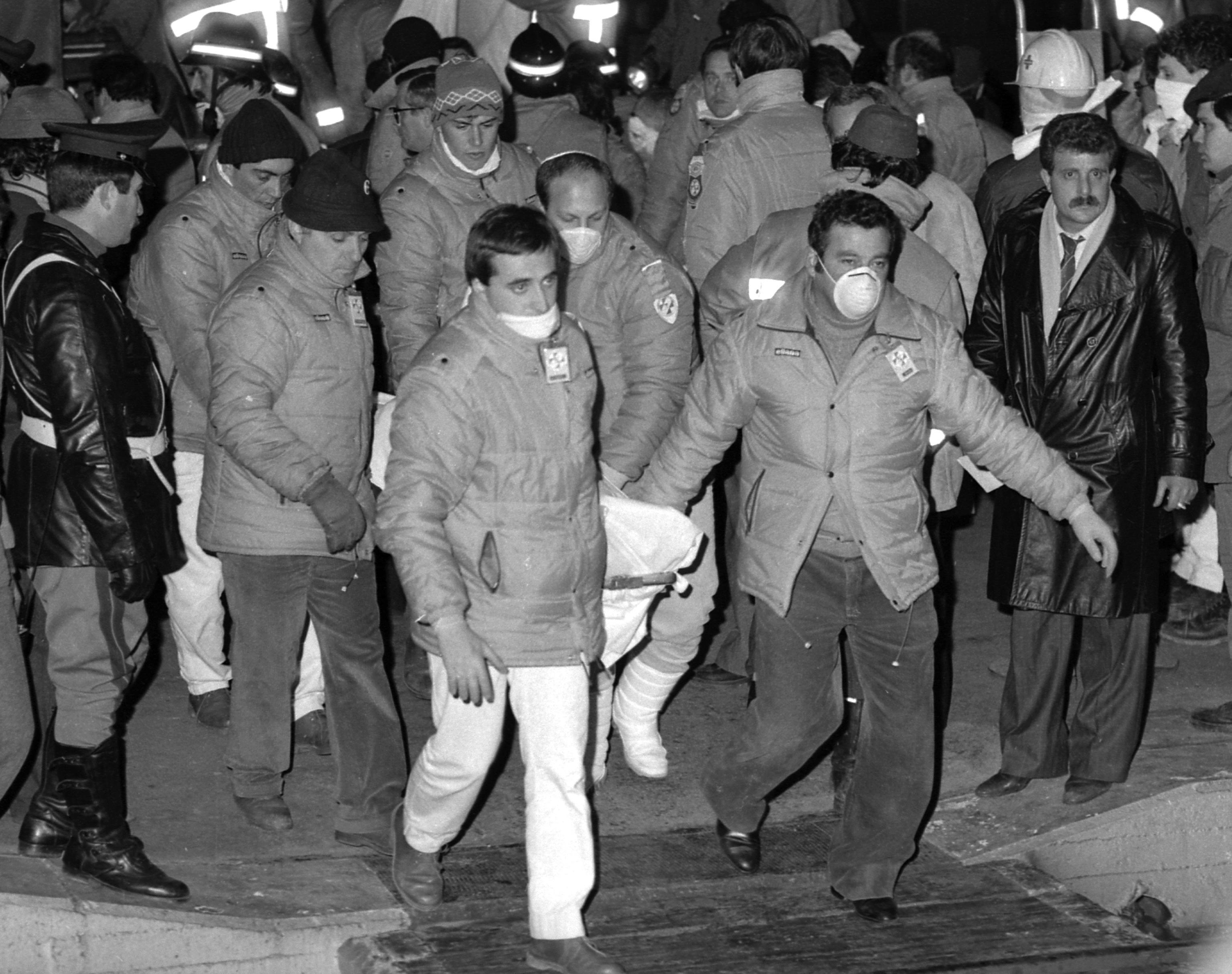 Un'immagine della strage del 904
