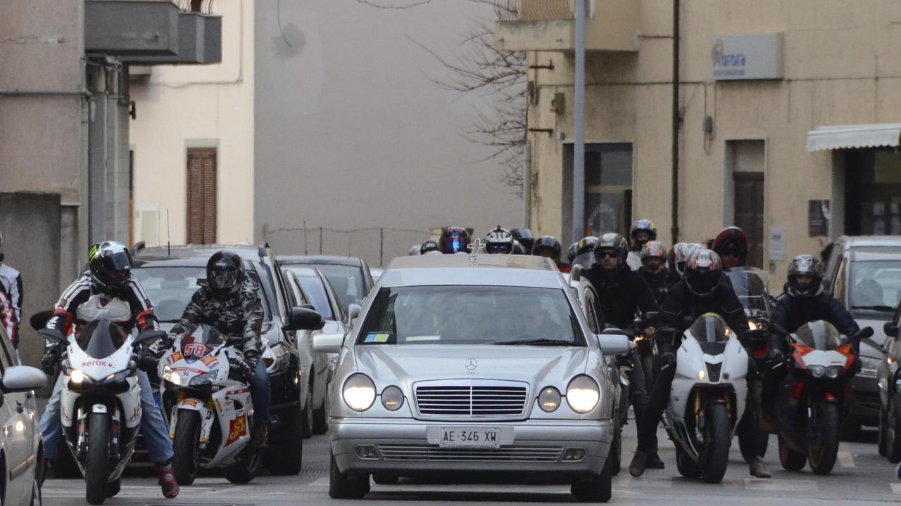 Il funerale di Fabio Ciacci (foto Bf)