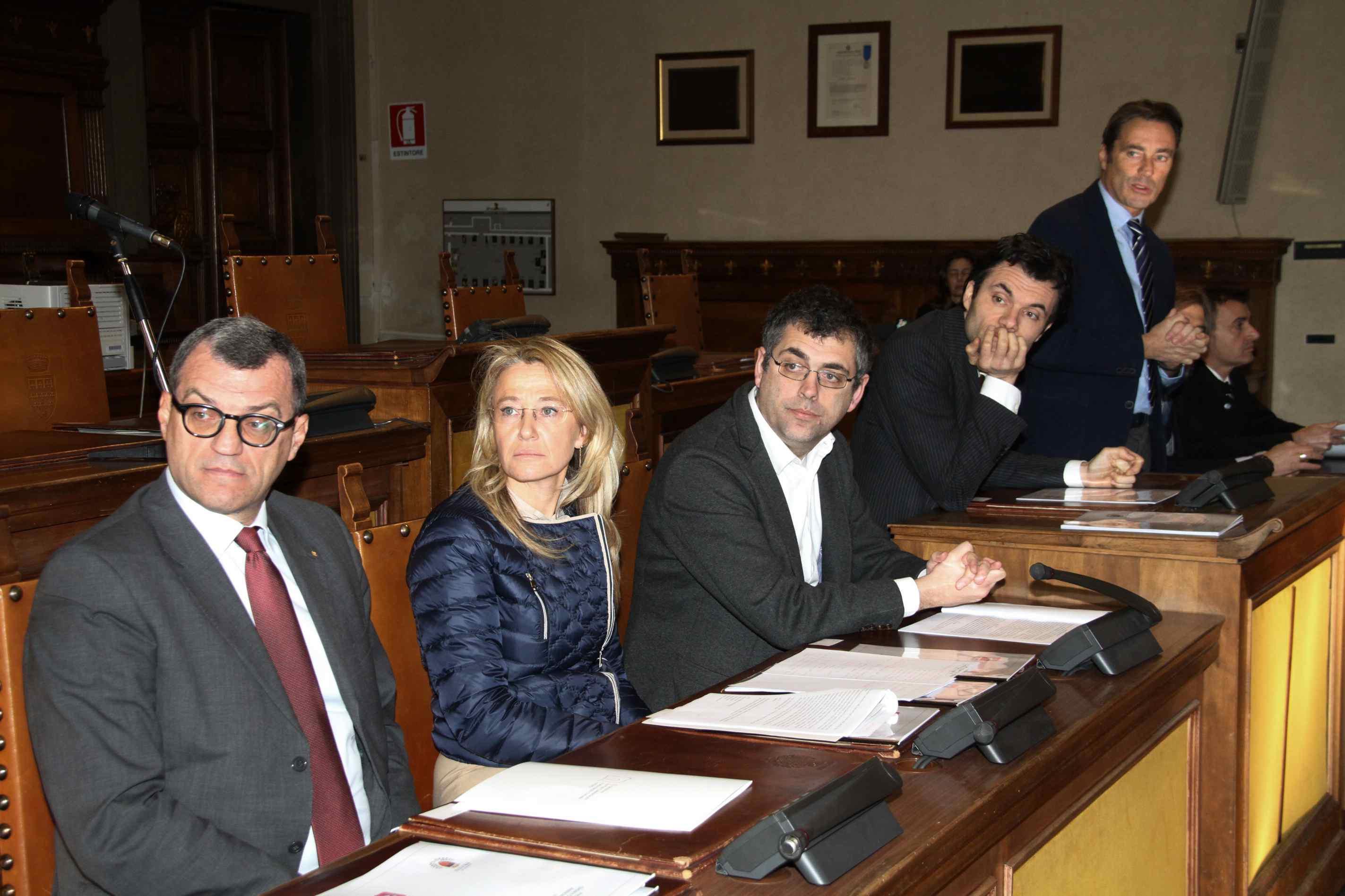 La firma del Patto per il lavoro sicuro in Comune