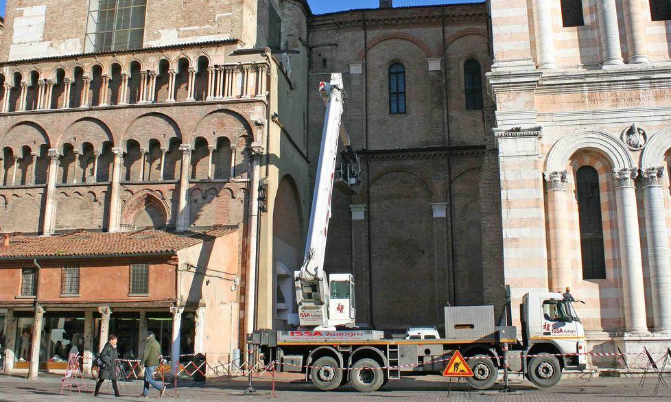 Controlli esterni nella Cattedrale